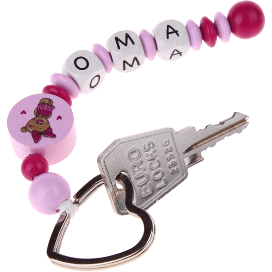 Personalisierter Schlüsselanhänger Oma