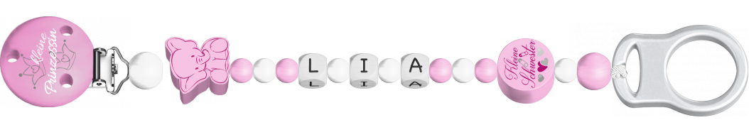 personalisierte Schnullerkette