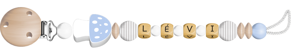 personalisierte Schnullerkette