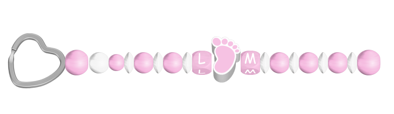 personalisierte Schnullerkette