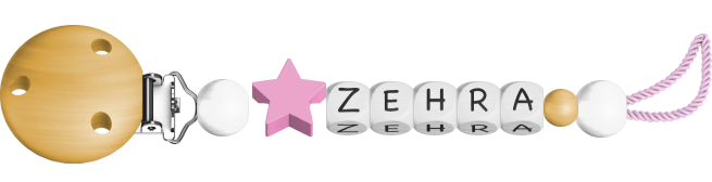 personalisierte Schnullerkette