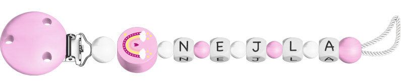 personalisierte Schnullerkette
