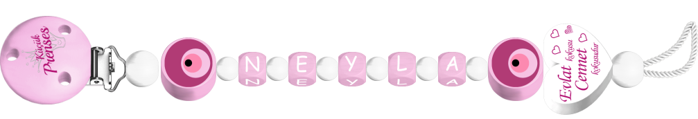 personalisierte Schnullerkette