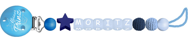 personalisierte Schnullerkette