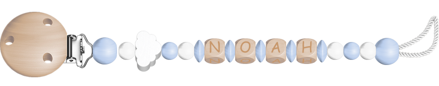 personalisierte Schnullerkette
