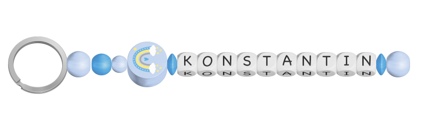 personalisierte Schnullerkette