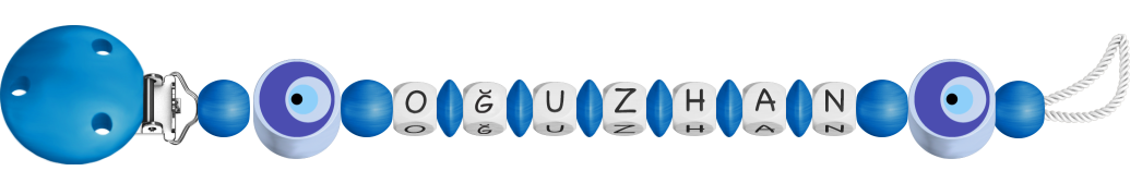 personalisierte Schnullerkette