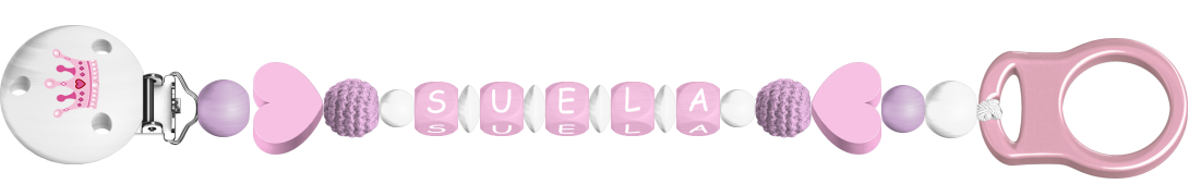 personalisierte Schnullerkette