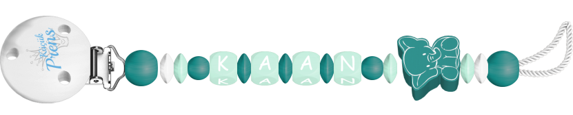 personalisierte Schnullerkette