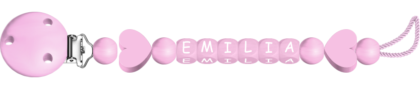 personalisierte Schnullerkette