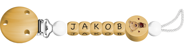 personalisierte Schnullerkette