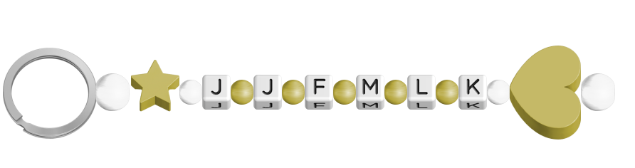 personalisierte Schnullerkette