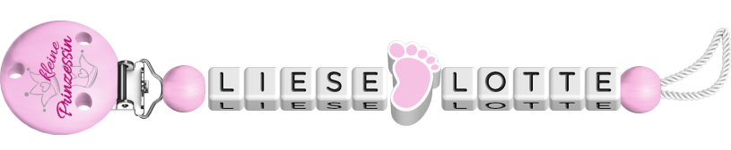 personalisierte Schnullerkette