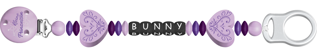 personalisierte Schnullerkette