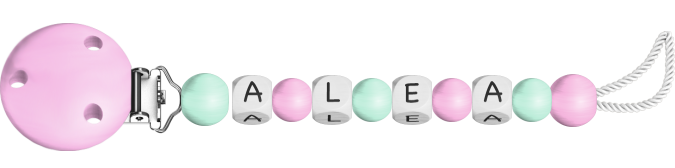 personalisierte Schnullerkette