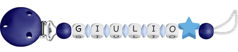 personalisierte Schnullerkette