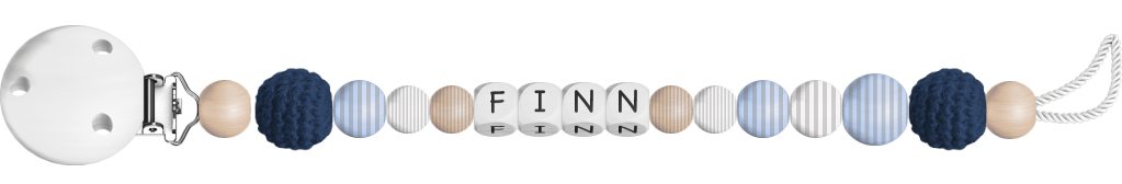personalisierte Schnullerkette