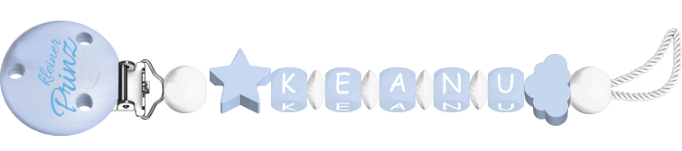 personalisierte Schnullerkette