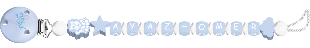 personalisierte Schnullerkette