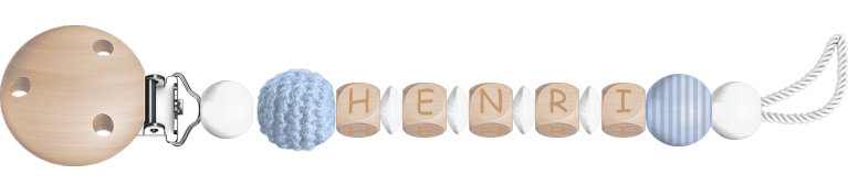 personalisierte Schnullerkette