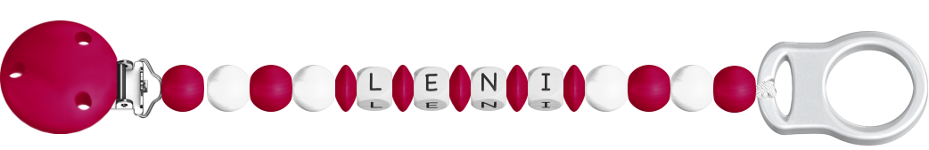 personalisierte Schnullerkette