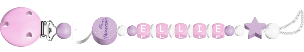 personalisierte Schnullerkette