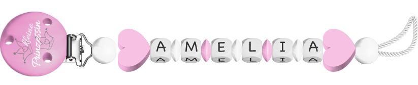 personalisierte Schnullerkette