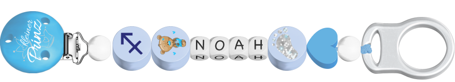 personalisierte Schnullerkette