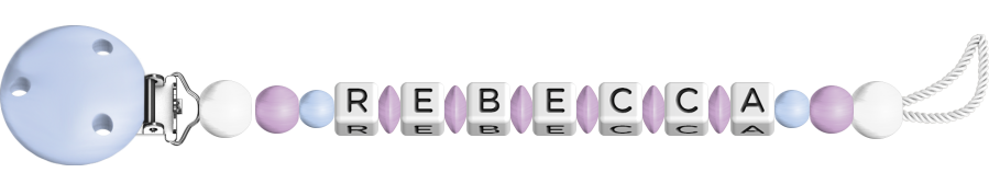 personalisierte Schnullerkette