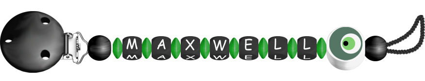 personalisierte Schnullerkette