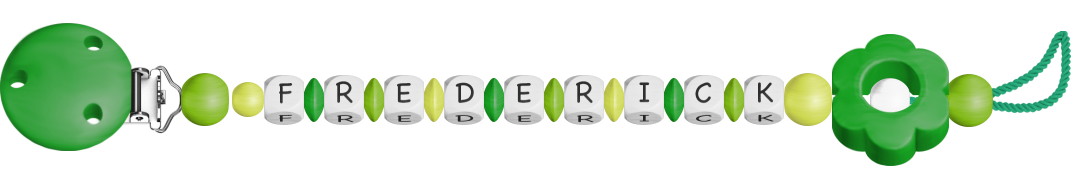 personalisierte Schnullerkette