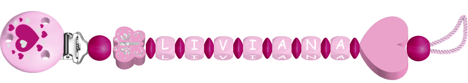 personalisierte Schnullerkette