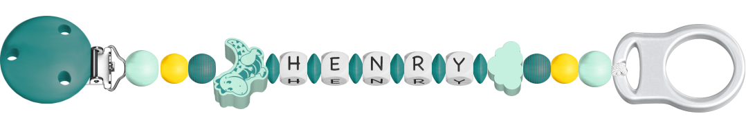 personalisierte Schnullerkette