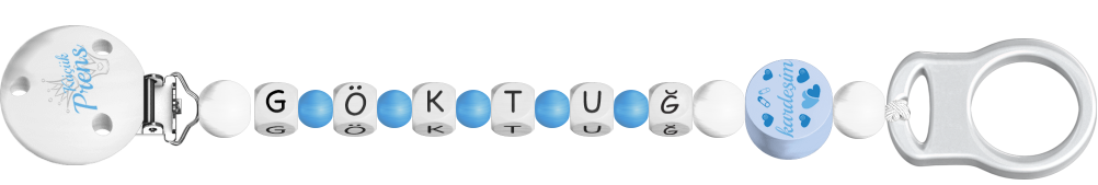 personalisierte Schnullerkette