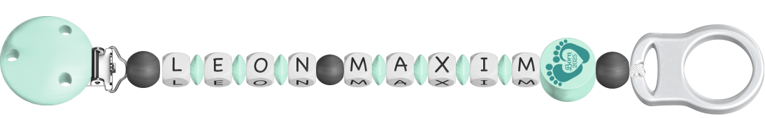 personalisierte Schnullerkette