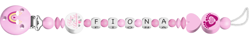 personalisierte Schnullerkette