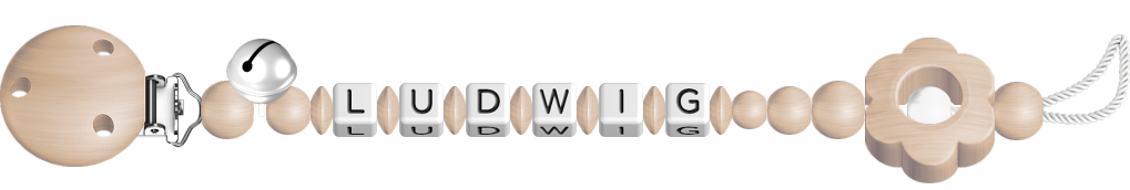 personalisierte Schnullerkette