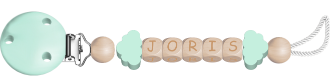personalisierte Schnullerkette