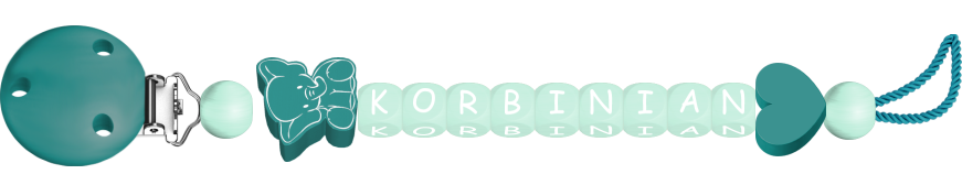 personalisierte Schnullerkette