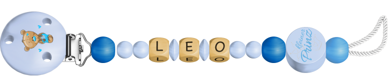 personalisierte Schnullerkette