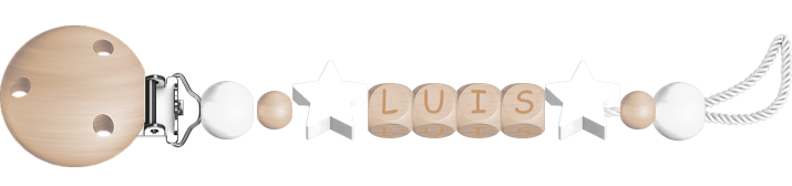 personalisierte Schnullerkette