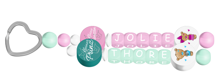 personalisierte Schnullerkette