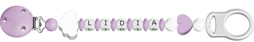 personalisierte Schnullerkette