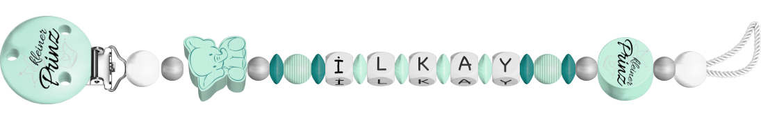 personalisierte Schnullerkette