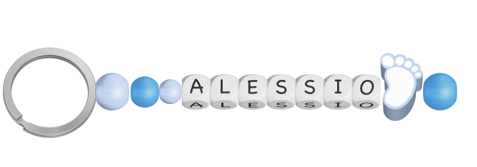 personalisierte Schnullerkette