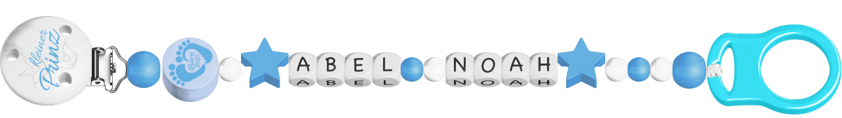 personalisierte Schnullerkette