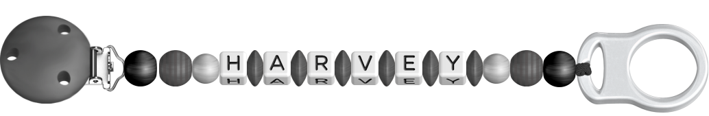 personalisierte Schnullerkette