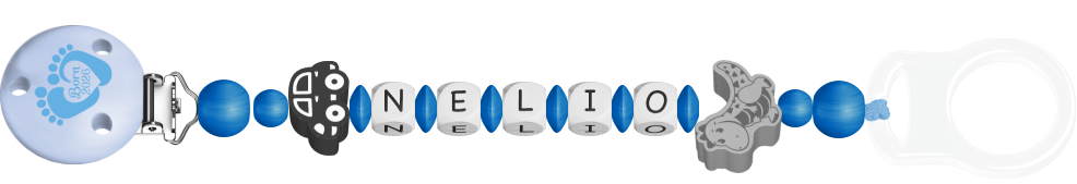 personalisierte Schnullerkette