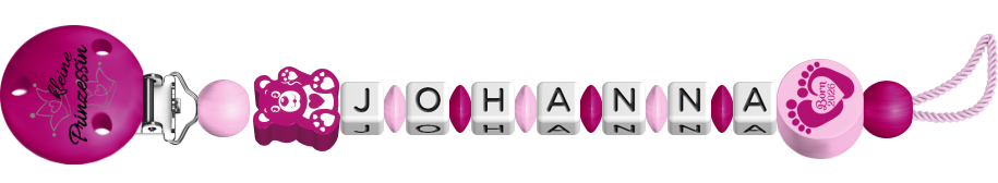 personalisierte Schnullerkette